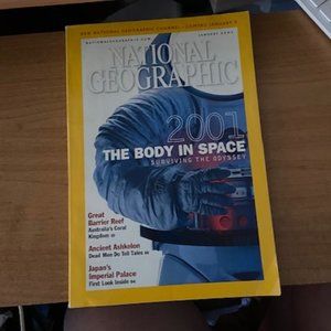2/$35 National Geographic Magazine Jan 2001